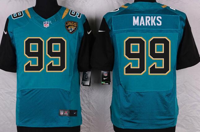 Nike Jacksonville Jaguars 99 Sen'Derrick Marks Elite green Alternate NFL football Mens Jersey