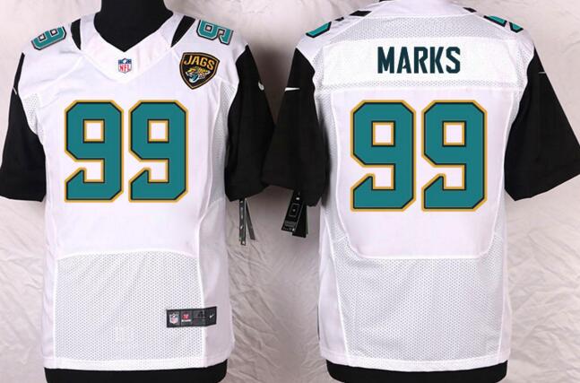 Nike Jacksonville Jaguars 99 Sen'Derrick Marks Elite white Alternate NFL football Mens Jersey
