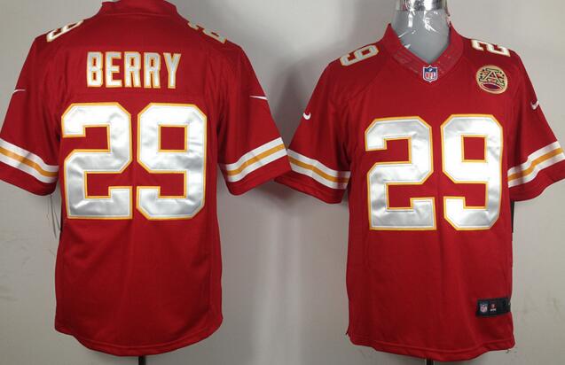 Nike Kansas City Chiefs 29 Eric Berry Red NFL limited men Jerseys