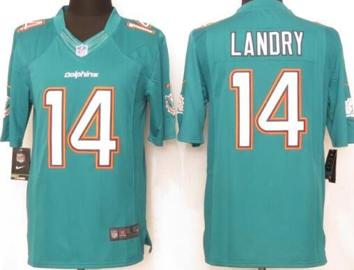 Nike Miami Dolphins 14 Landry Green Limited Jerseys