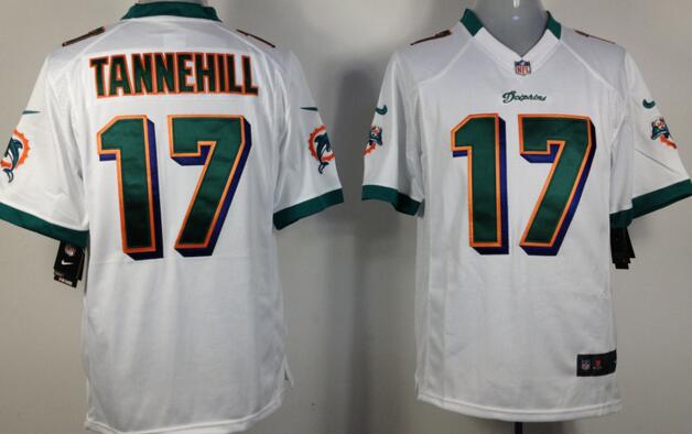 Nike Miami Dolphins 17 Ryan Tannehill White men NFL game Jerseys