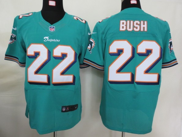 Nike Miami Dolphins 22 reggie bush elite nfl jerseys green