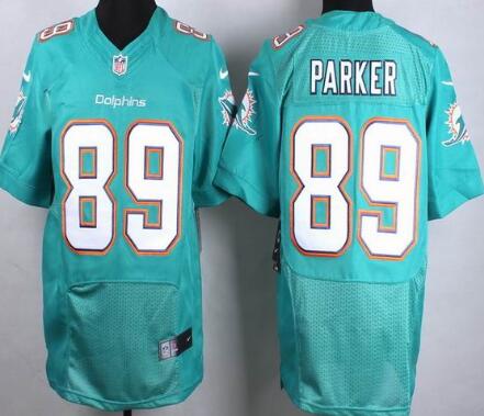 Nike Miami Dolphins 89 DeVante Parker Elite Green NFL Jerseys