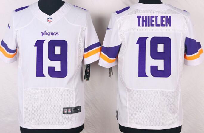 Nike Minnesota Vikings 19 Thielen White elite nfl Jerseys