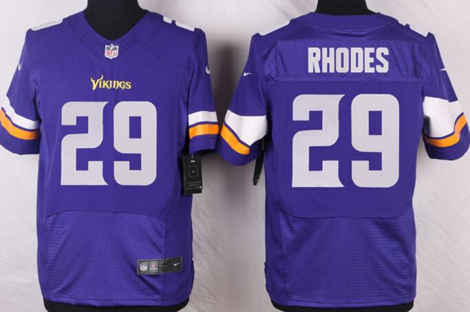 Nike Minnesota Vikings 29 Rhodes Purple Limited Jerseys