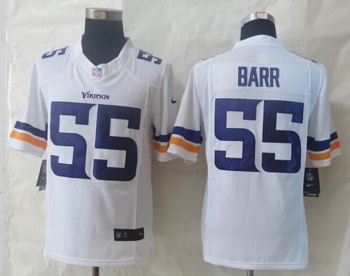 Nike Minnesota Vikings 55 Barr White Limited Jerseys