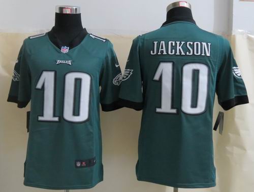 Nike Philadelphia Eagles 10 Jackson Green Limited Jerseys