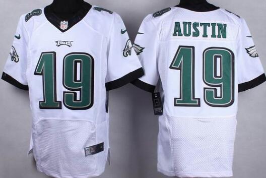 Nike Philadelphia Eagles 19 Austin white elite nfl jersey