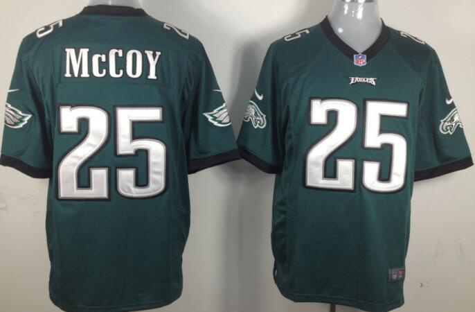 Nike Philadelphia Eagles 25 LeSean McCoy game Green NFL Jerseys