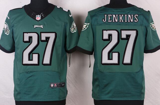Nike Philadelphia Eagles 27 Malcolm Jenkins green elite nfl jersey