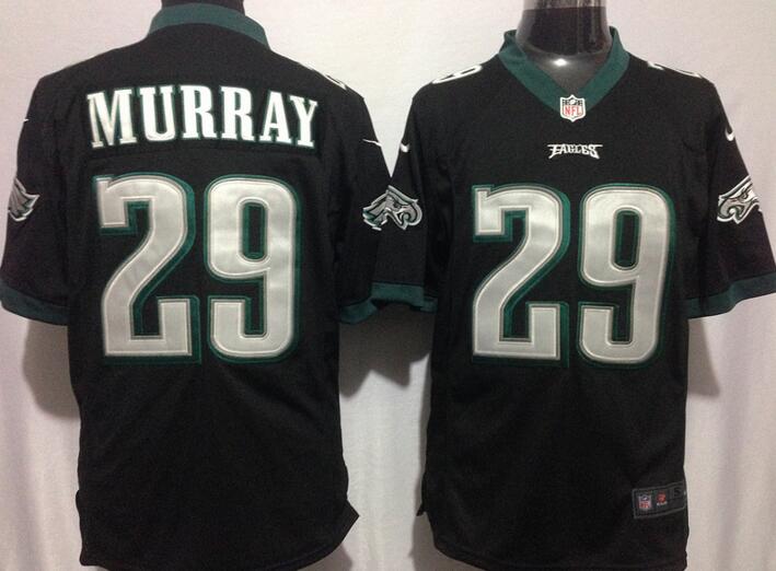 Nike Philadelphia Eagles 29 DeMarco Murray Black Alternate Men Stitched NFL Game Jersey
