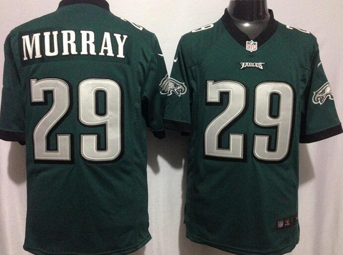 Nike Philadelphia Eagles 29 DeMarco Murray Midnight Green Team Color Men NFL Game Jersey