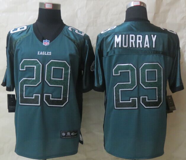 Nike Philadelphia Eagles 29 Murray Drift Fashion Green Elite Jerseys