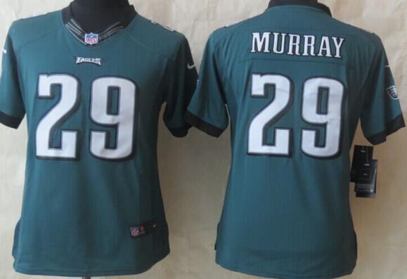 Nike Philadelphia Eagles 29 Murray Green Limited women football Jerseys