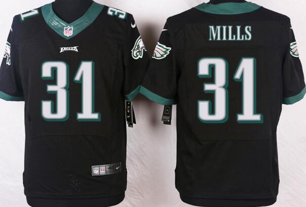 Nike Philadelphia Eagles 31 Jalen Mills black elite men nfl football Jerseys