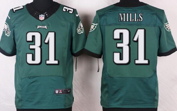 Nike Philadelphia Eagles 31 Jalen Mills green elite men nfl football Jerseys