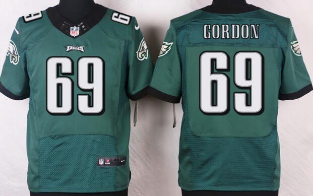 Nike Philadelphia Eagles 69 Dillon Gordon green men Elite nfl football Jerseys