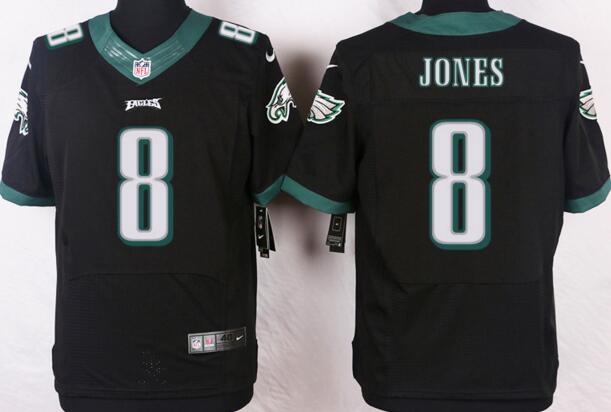 Nike Philadelphia Eagles 8 Donnie Jones black elite men nfl football Jerseys