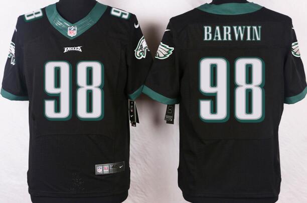 Nike Philadelphia Eagles 98 Connor Barwin black men nfl football Elite Jerseys