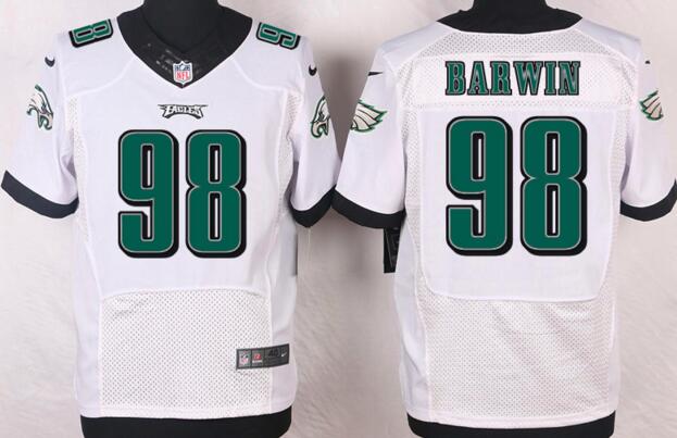 Nike Philadelphia Eagles 98 Connor Barwin men white nfl football Elite Jerseys