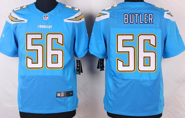 Nike San Diego Chargers 56 Donald Butler elite skyblue nfl Jersey