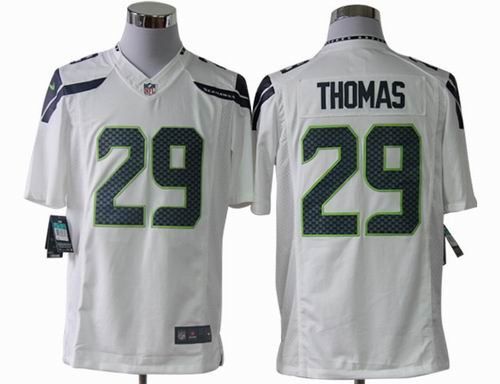 Nike Seattle Seahawks 29 Earl Thomas Limited White NFL Jerseys