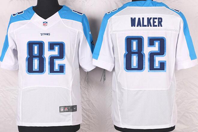 Nike Tennessee Titans 82 Delanie Walker white elite Jerseys