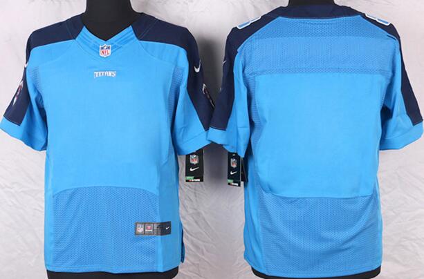 Nike Tennessee Titans blank blue elite nfl football Jerseys