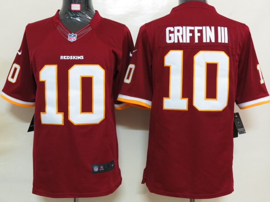 Nike Washington Redskins 10 Robert Griffin III Limited game Red NFL Jerseys