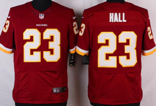 Nike Washington Redskins 23 DeAngelo Hall Red  Elite NFL Jerseys