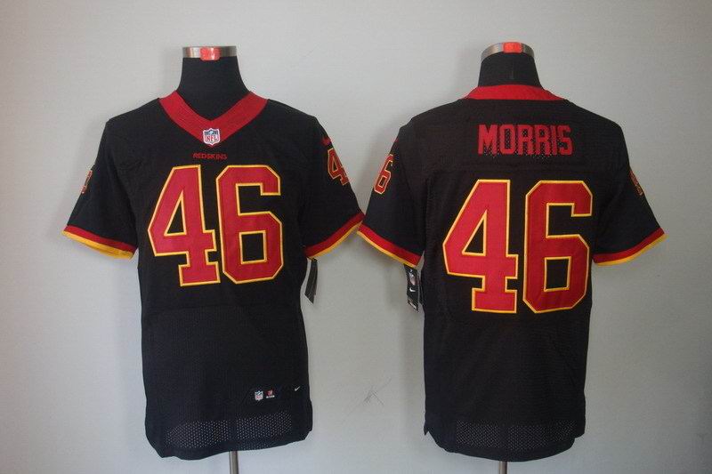 Nike Washington Redskins 46 Alfred Morris Black game nfl jersey