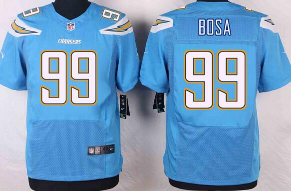 Nike san diego chargers 99 Joey Dosa elite skyblue NFL jerseys