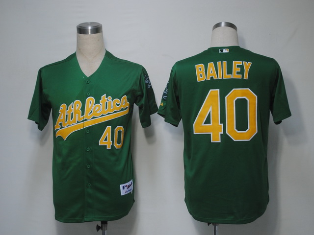 Oakland Athletics 40 Bailey Green men MLB Jerseys