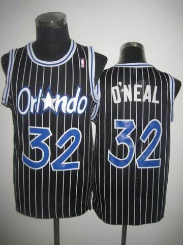 Orlando Magic 32 Shaquille O NEAL Black men basketball NBA Jerseys