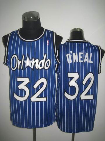 Orlando Magic 32 Shaquille O NEAL Blue men basketball NBA Jerseys