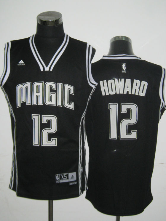 Orlando Maglc 12 HOWARD Blackadidas men nba basketball jersey