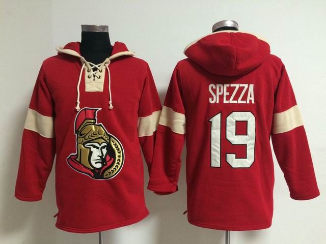Ottawa Senators 19 Jason Spezza Red men nhl ice hockey  jerseys