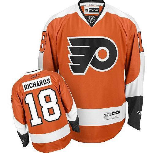 Philadelphia Flyers 18 Mike Richards men nhl ice hockey  jerseys