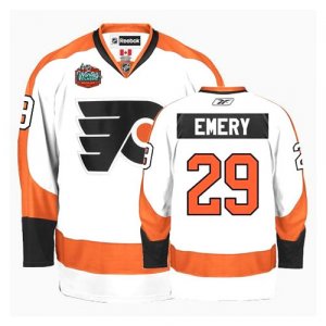 Philadelphia Flyers 29 Ray Emery White WINTER  CLASSIC men nhl ice hockey  jerseys