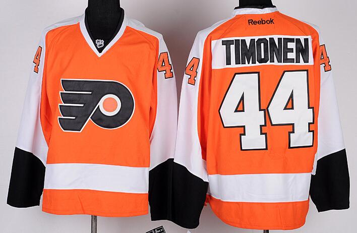 Philadelphia Flyers 44 TIMONEN white men nhl ice hockey  jerseys