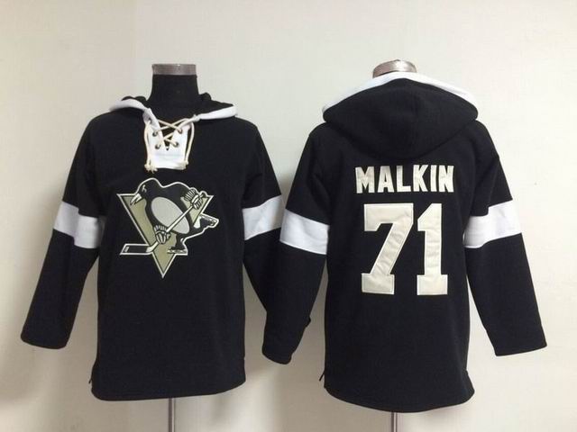 Pittsburgh Penguins #71 E.Malkin Black new NHL Hooded Sweatshirt