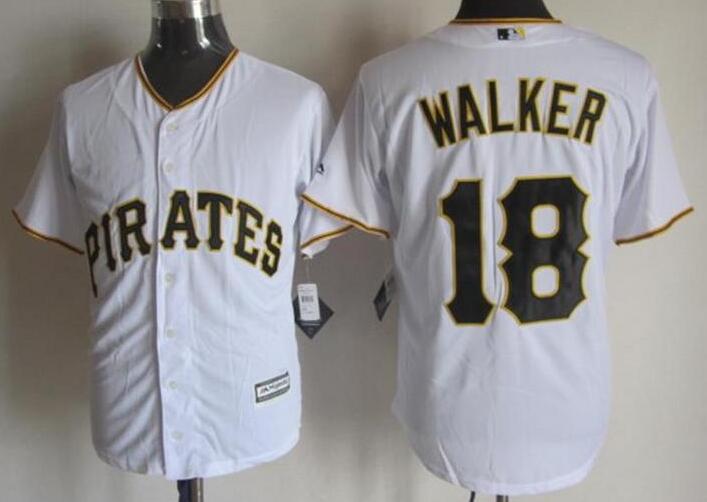Pittsburgh Pirates 18 Neil Walker white majestic baseball Jersey