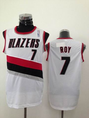 Portland Trail blazers 7 Brandon Roy white men basketball NBA jersey