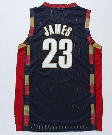 Mens 23 Lebron James Christmas College Jersey Stitched-010