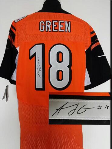 Men's Cincinnati Bengals A.J. Green Nike Signature Jersey-002