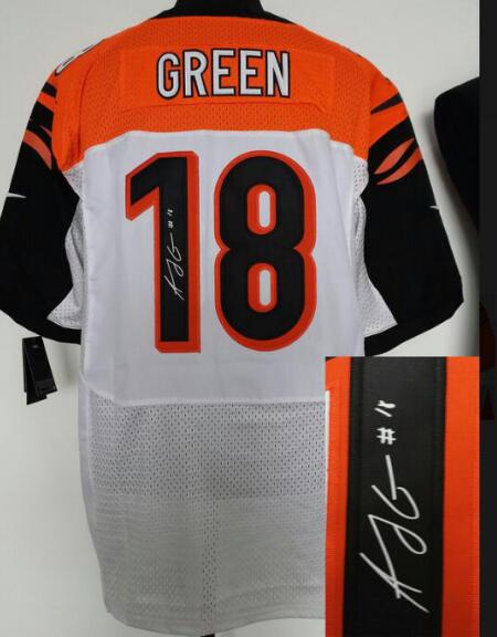Men's Cincinnati Bengals A.J. Green Nike Signature Jersey-003