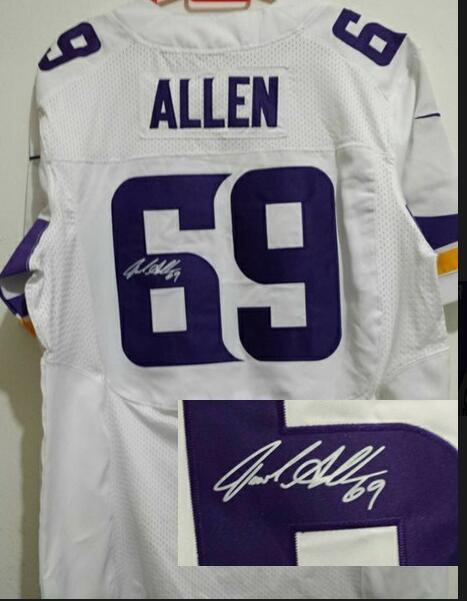Mens Allen 69 Signature Football Jerseys-002