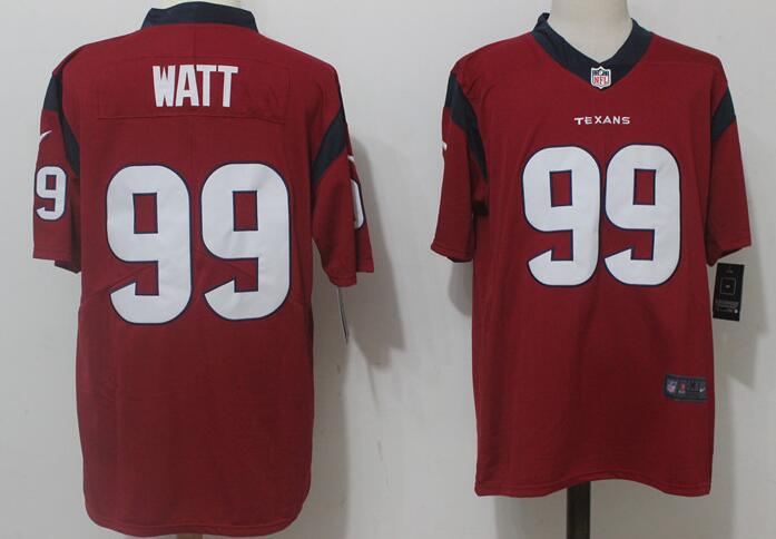 Mens Houston Texans JJ Watt Nike Football Jersey-003