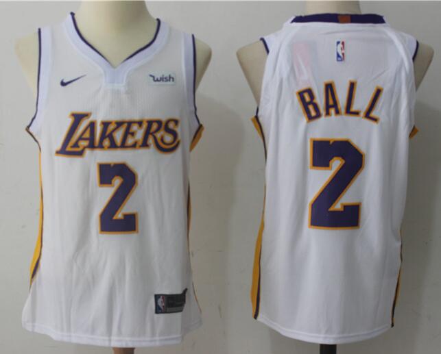 Nike New 2 Lonzo Ball Basketball Jersey-004