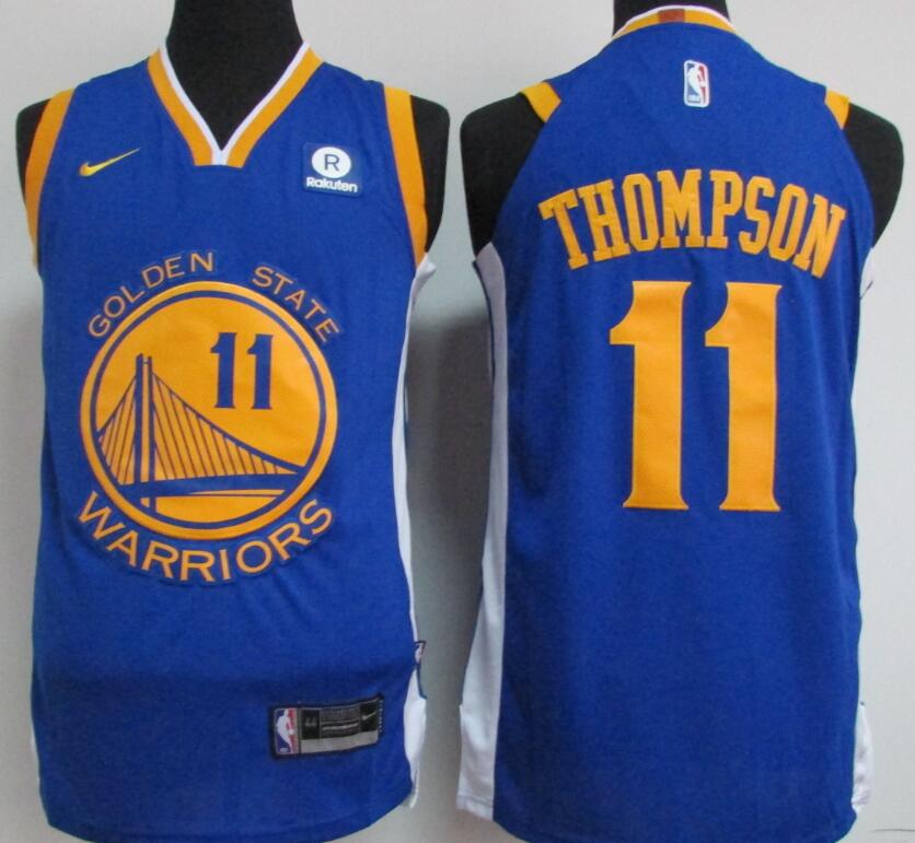 Nike Men Golden State Warriors 11 Klay Thompson basketball jersey-002